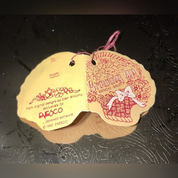 1981 Enesco Collectible Birthday Girl Figurine Set / Ages 0 - 10 / Missing #9 - Picture 4 of 8